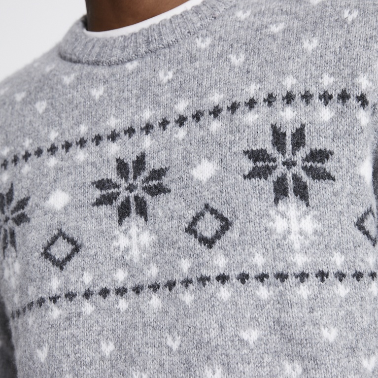 Pattern knit sweater "Elwin"